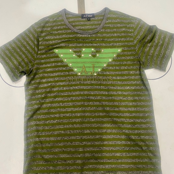 Armani Jeans Vintage LOGO Tee  Sz M - Picture 1 of 5